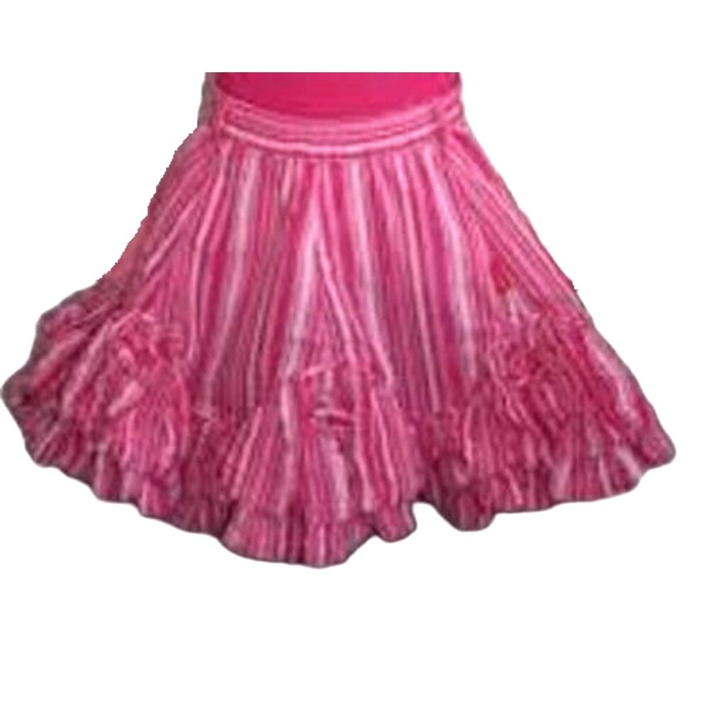 Jottum Euro boutique girls skirt 134/140 8 9 10 pink white stripe Thara Toetsie